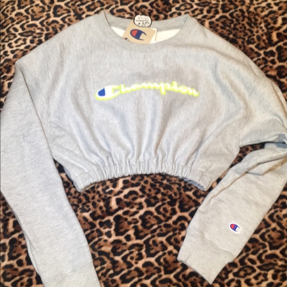 Cropped Champion Sweater - Picture 2 of 5